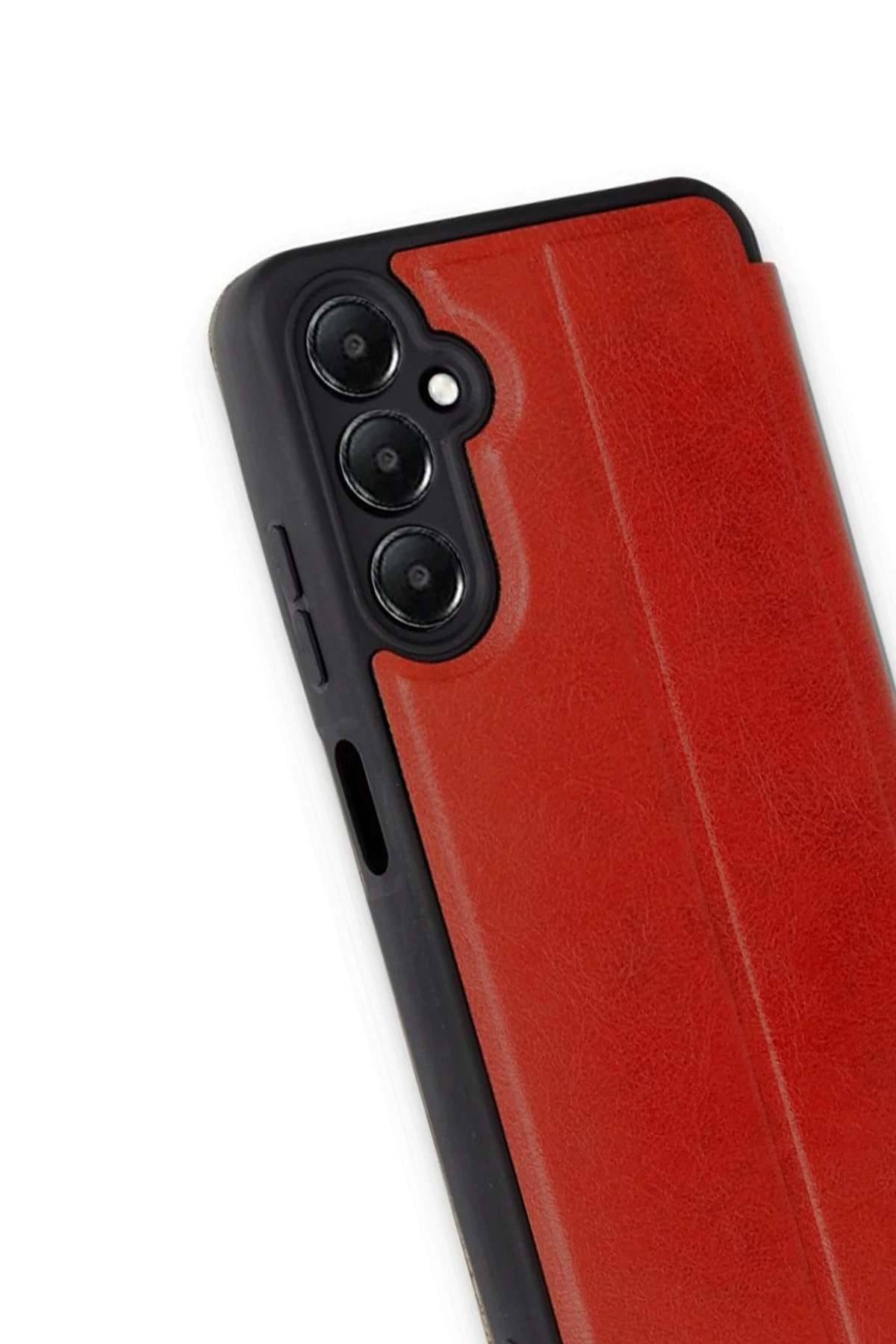 Newface Samsung Galaxy A16 5G Kılıf Flip Cover - Kırmızı