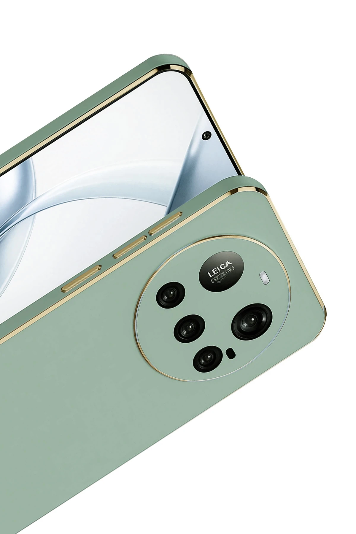 Newface Xiaomi Mi 15 Ultra Kılıf Volet Silikon - Açık Yeşil