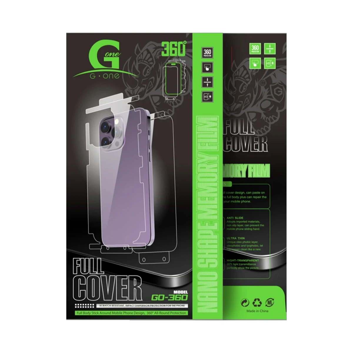 Newface Apple iPhone 17 Air 360 Mat Full Body Arka Koruyucu — görsel 4