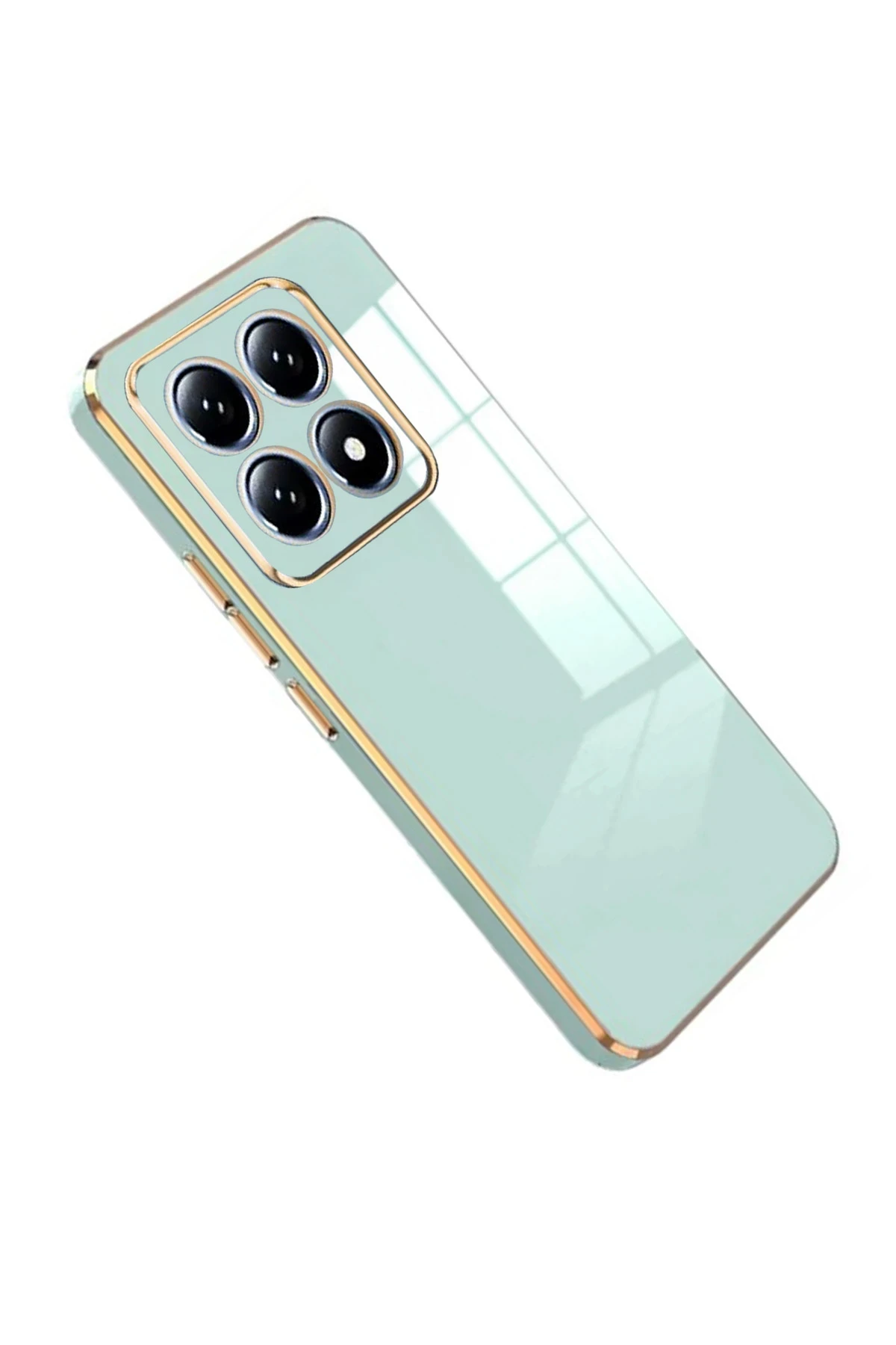 Newface Xiaomi Mi 14T Pro Volet Silikon - Açık Yeşil
