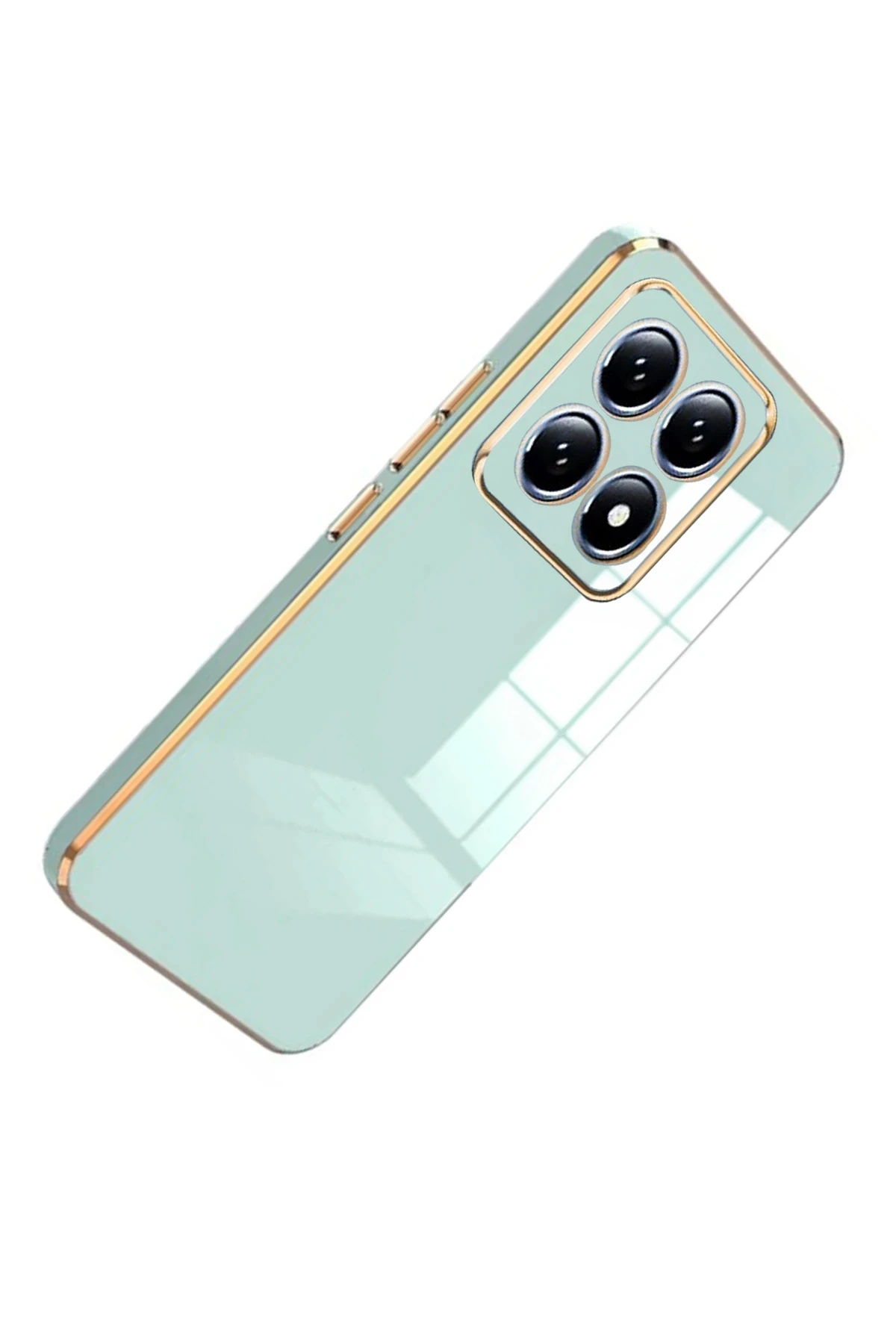 Newface Xiaomi Mi 14T Pro Volet Silikon - Açık Yeşil