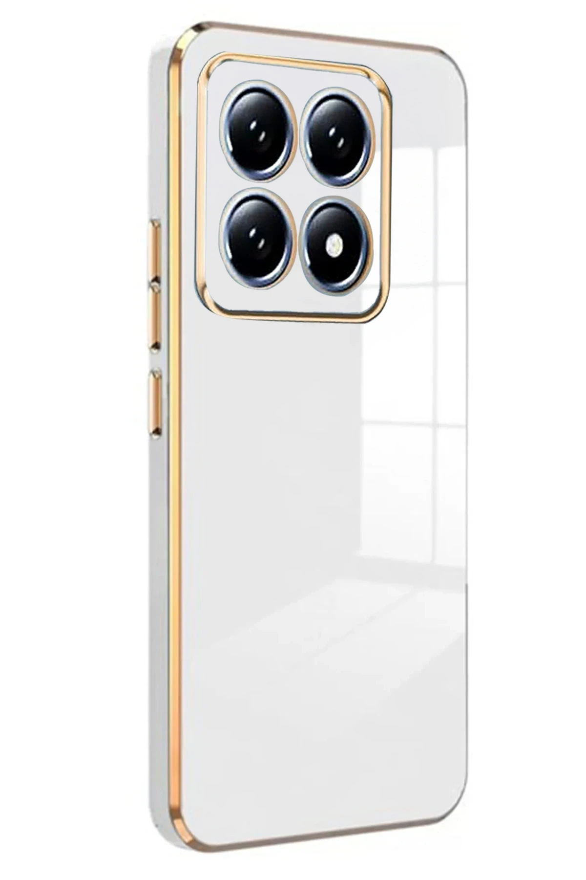 Newface Xiaomi Mi 14T Pro Volet Silikon - Beyaz