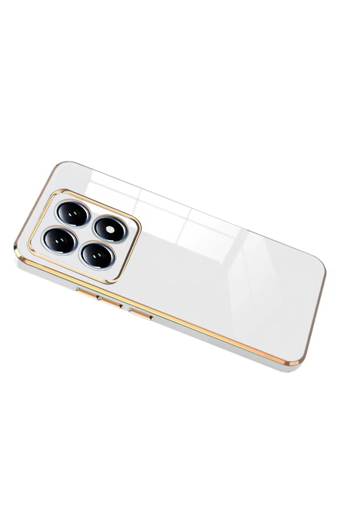 Newface Xiaomi Mi 14T Pro Volet Silikon - Beyaz