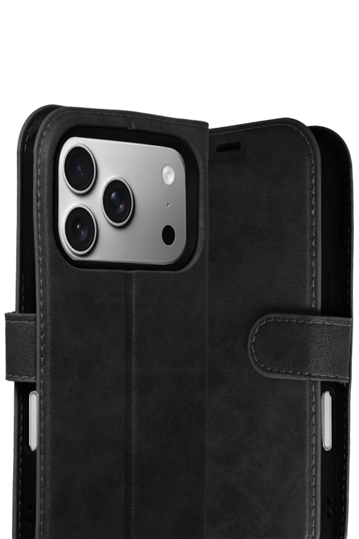 Newface Apple iPhone 17 Pro Trend S Plus Kapaklı Kılıf - Siyah — görsel 2