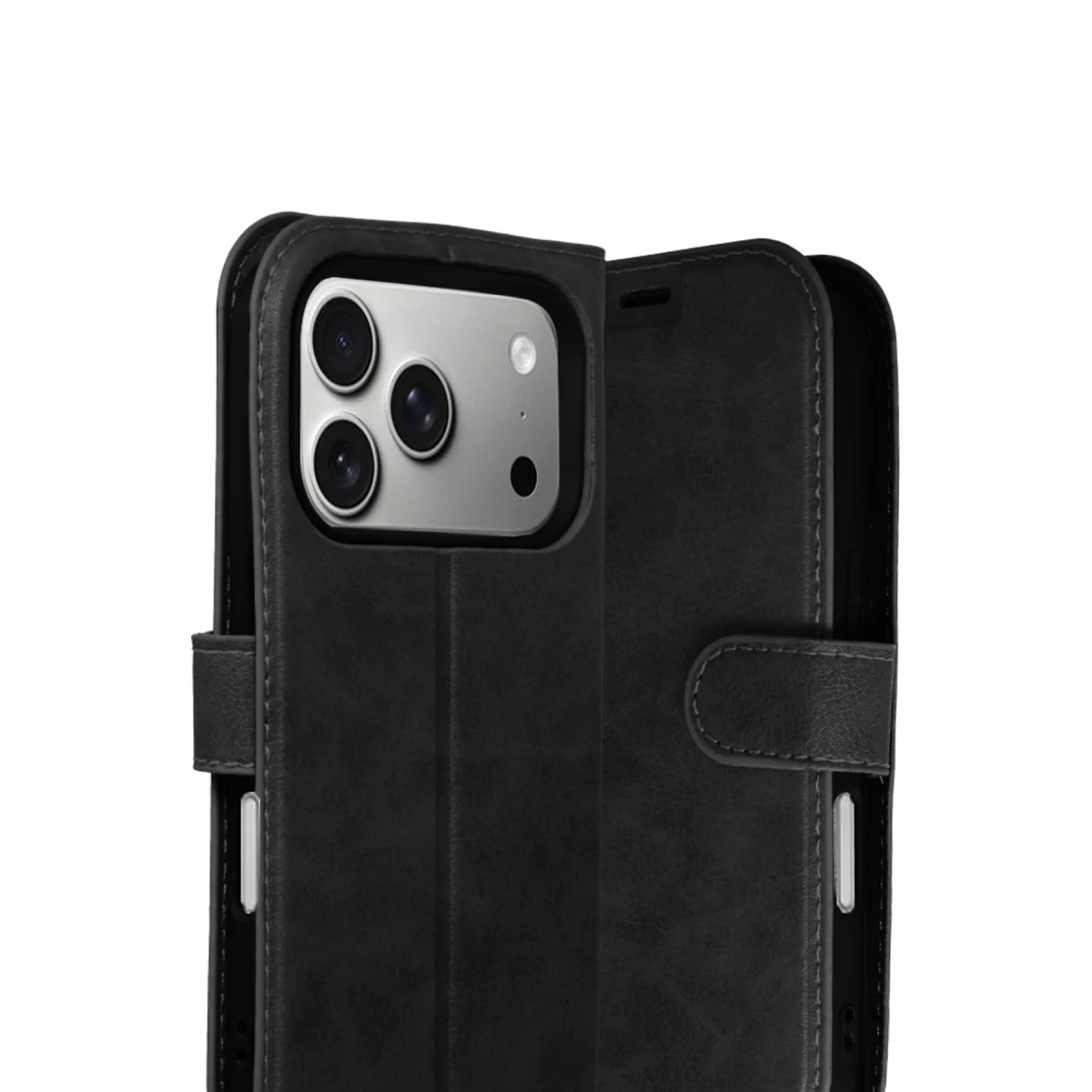 Newface Apple iPhone 17 Pro Trend S Plus Kapaklı Kılıf - Siyah — görsel 5
