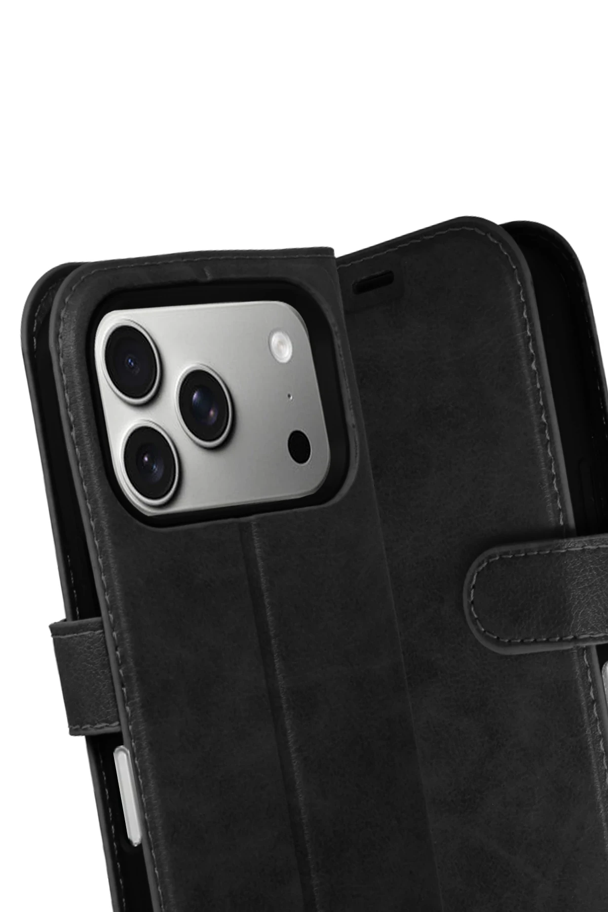 Newface Apple iPhone 17 Pro Trend S Plus Kapaklı Kılıf - Siyah — görsel 3