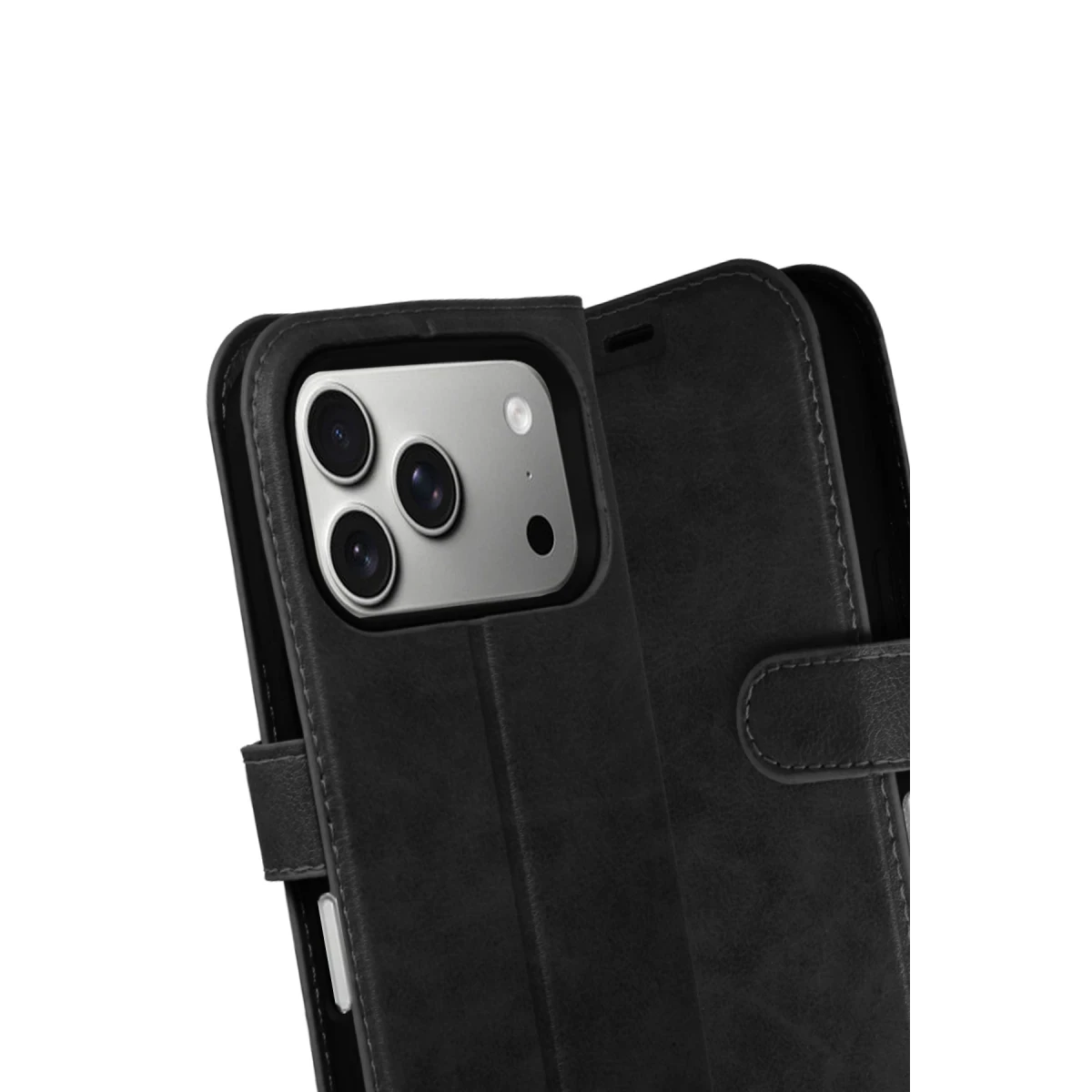 Newface Apple iPhone 17 Pro Trend S Plus Kapaklı Kılıf - Siyah — görsel 6