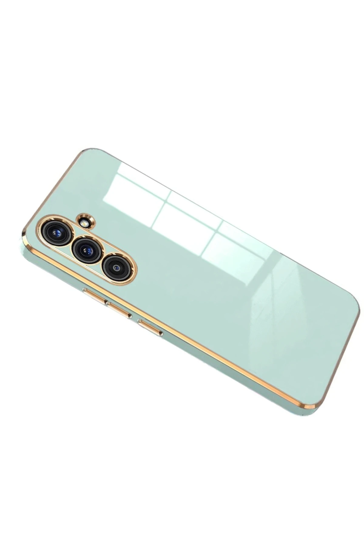 Newface Samsung Galaxy S25 FE Volet Silikon - Açık Yeşil