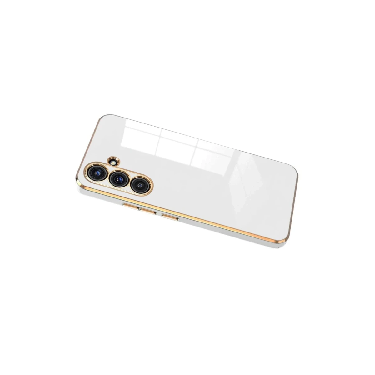 Newface Samsung Galaxy S25 FE Volet Silikon - Beyaz