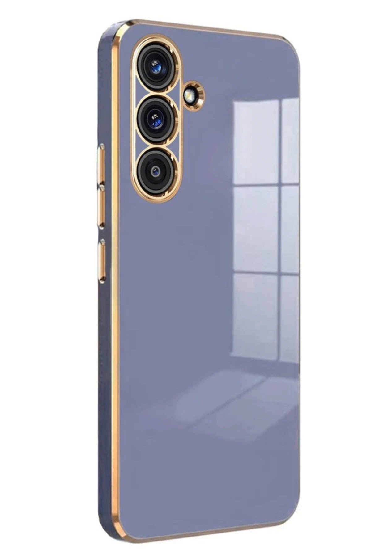 Newface Samsung Galaxy S25 FE Volet Silikon - Mavi