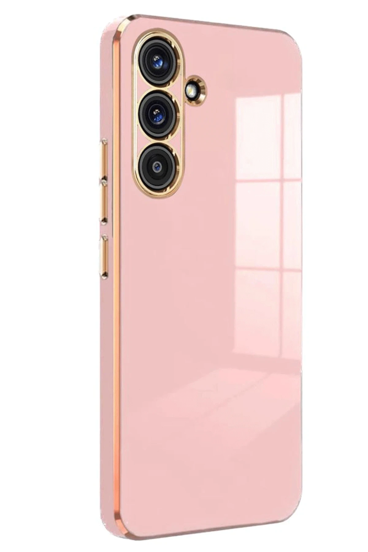 Newface Samsung Galaxy S25 FE Volet Silikon - Pembe