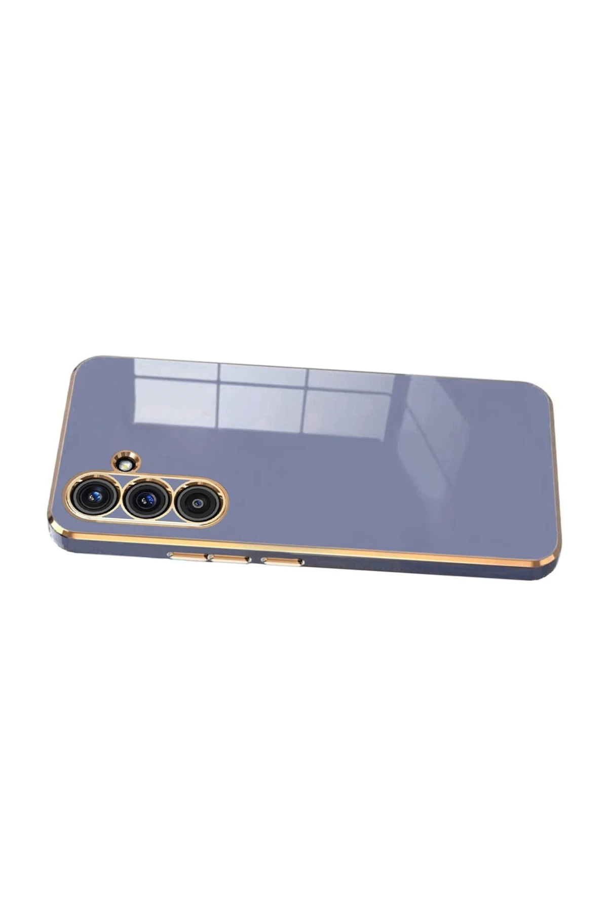 Newface Samsung Galaxy A17 5G Volet Silikon - Mavi