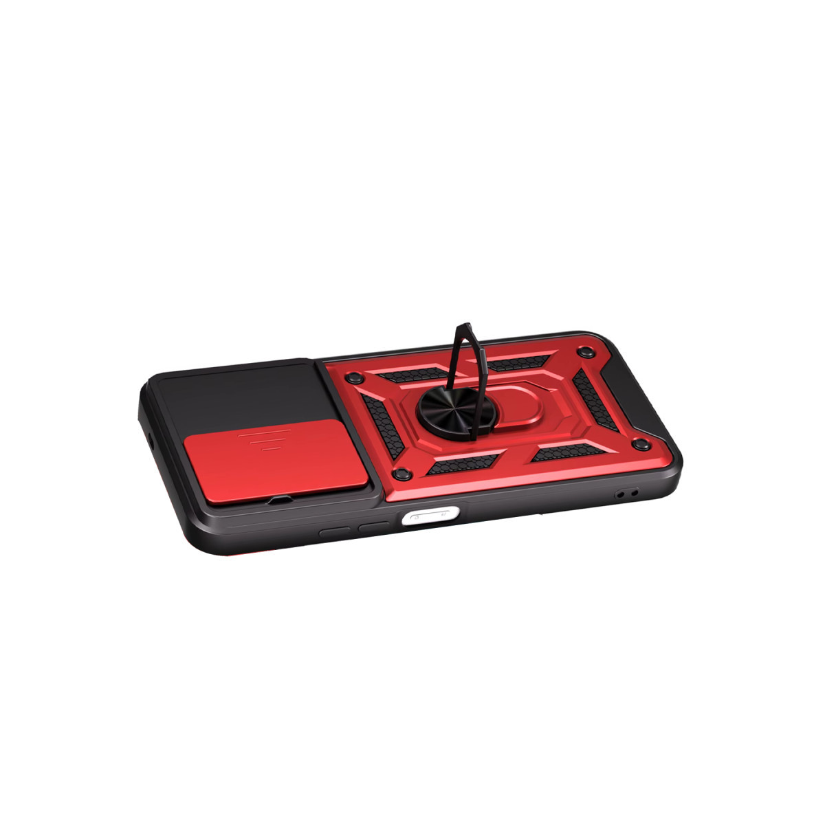 Newface Xiaomi Redmi 15C 4G Pars Lens Yüzüklü Silikon - Kırmızı — görsel 9
