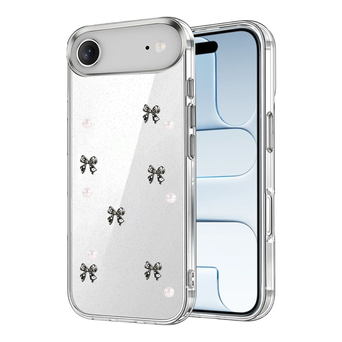 Newface Apple iPhone 17 Air Fiyonk Desenli Kapak - Desen 8