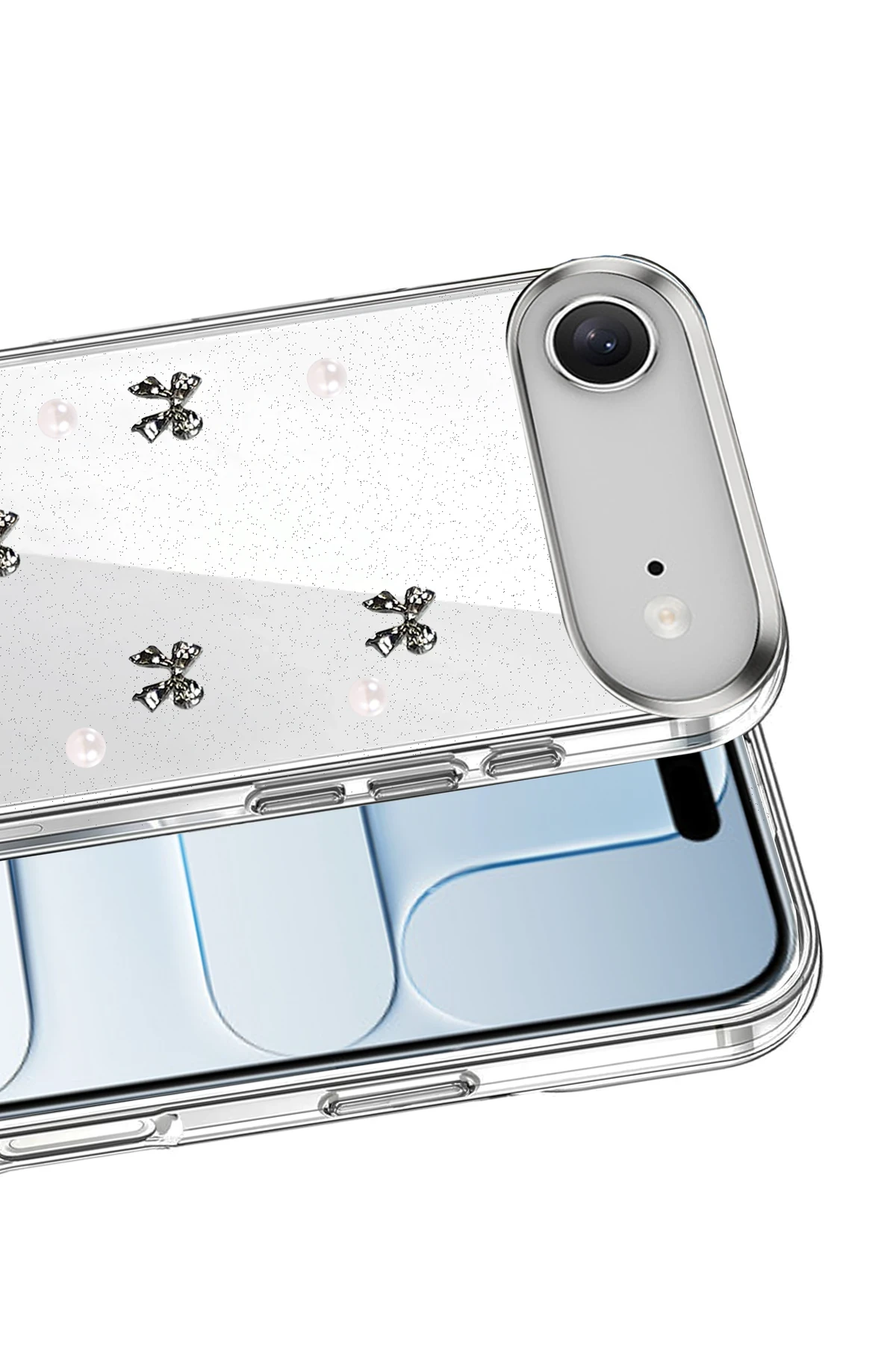 Newface Apple iPhone 17 Air Fiyonk Desenli Kapak - Desen 8