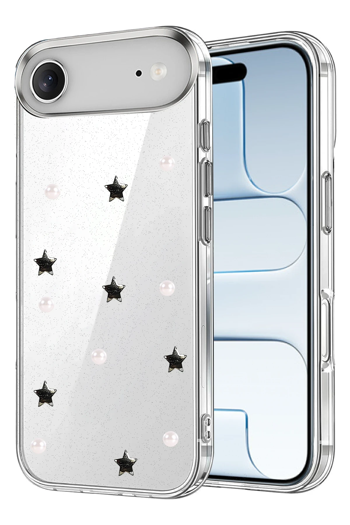 Newface Apple iPhone 17 Air Fiyonk Desenli Kapak - Desen 7