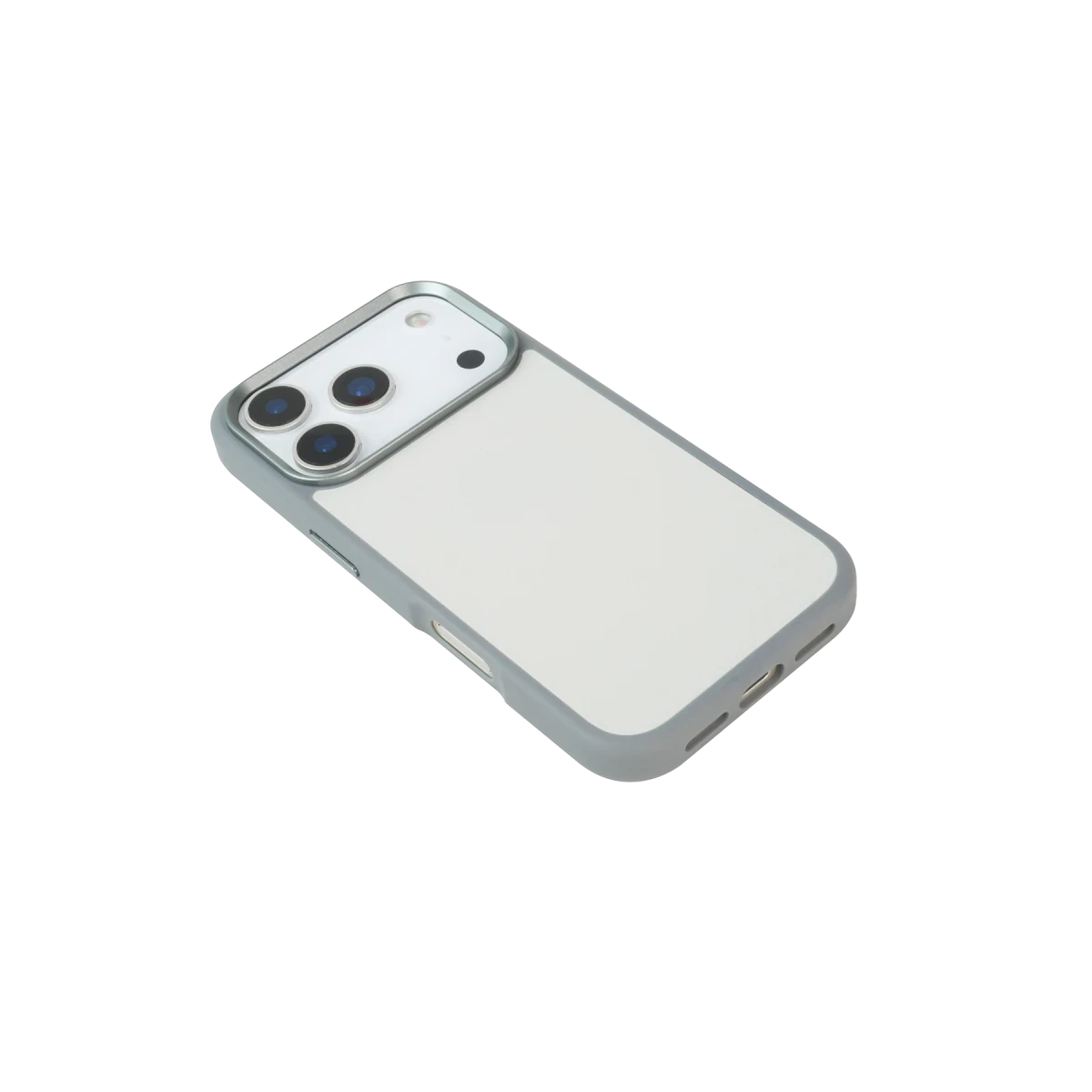 URR Apple iPhone 17 Pro IRIS Matte Pure Glass Magsafe Kapak - Titan Gri