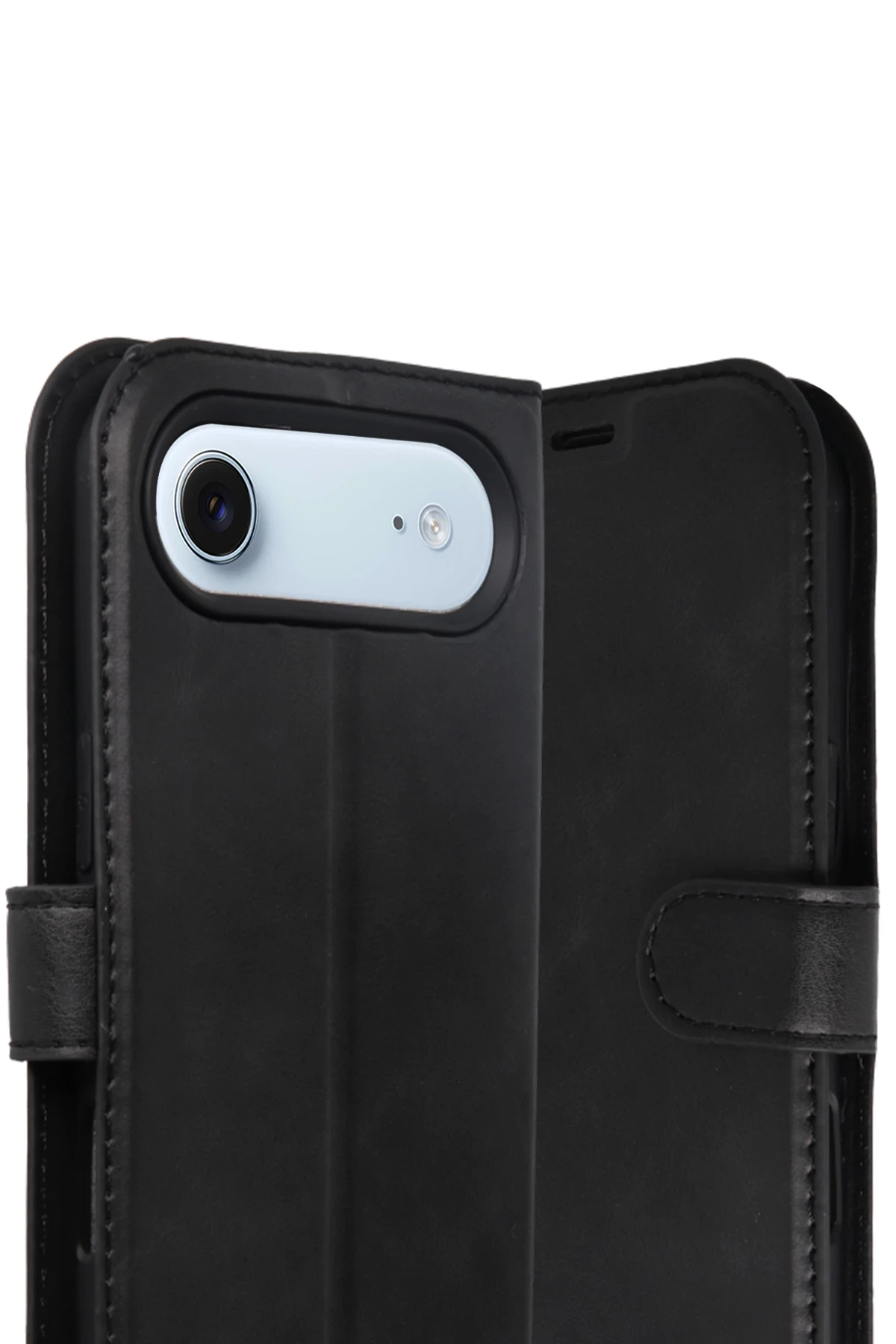 Newface Apple iPhone 17 Air Trend S Plus Kapaklı Kılıf - Siyah