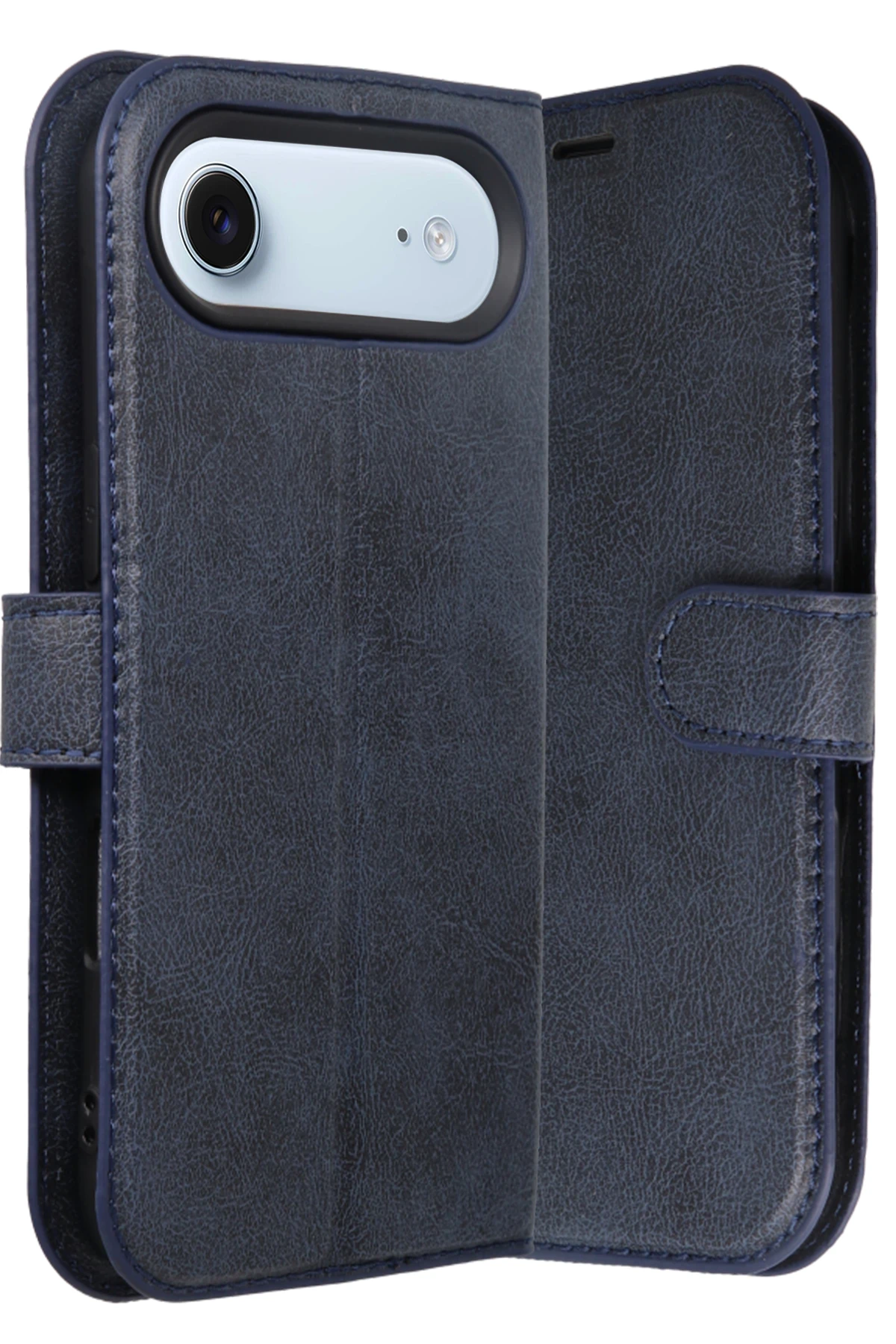 Newface Apple iPhone 17 Air Trend S Plus Kapaklı Kılıf - Lacivert