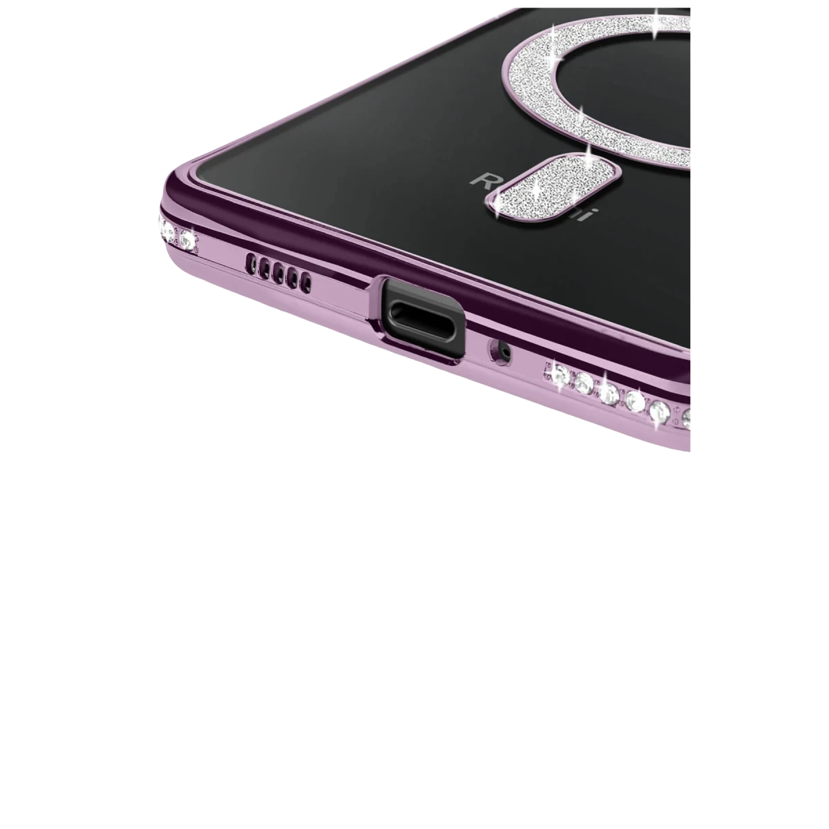 Newface Xiaomi Redmi 14C Joke Simli Magneticsafe Kılıf - Derin Mor — görsel 6