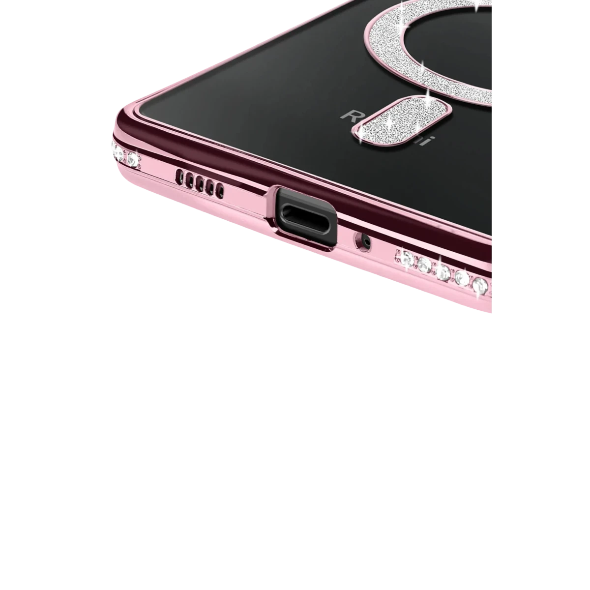 Xiaomi Redmi 14C Joke Simli Magneticsafe Kılıf - Pembe