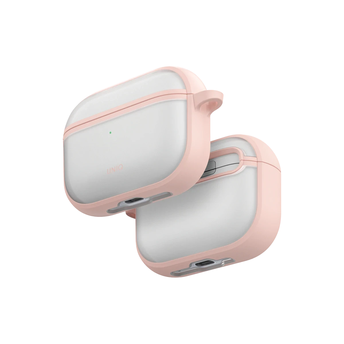 Uniq Apple Airpods Pro 3 (3.nesil) Veren Frosted Hang Kılıf - Pembe