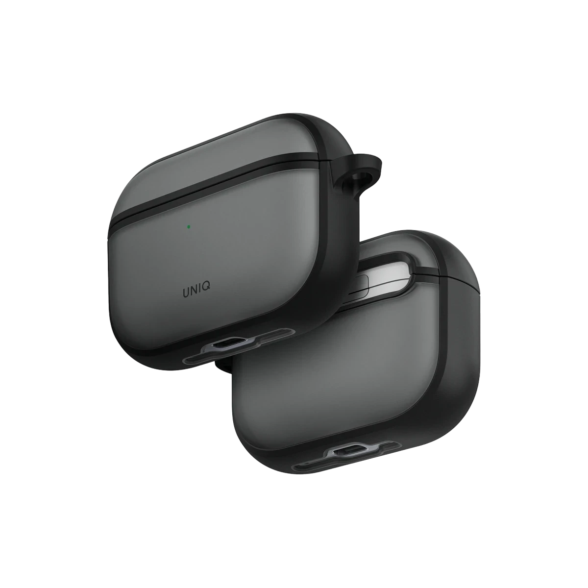 Uniq Apple Airpods Pro 3 (3.nesil) Veren Frosted Hang Kılıf - Siyah