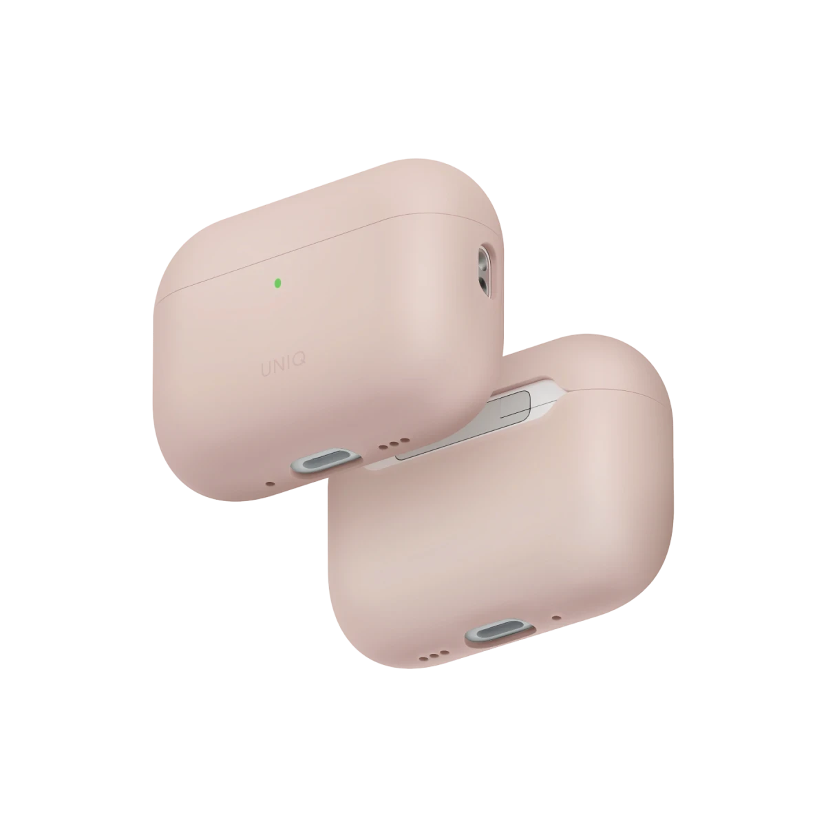 Uniq Apple Airpods Pro 3 (3.nesil) Lino Silikon Kılıf - Pembe