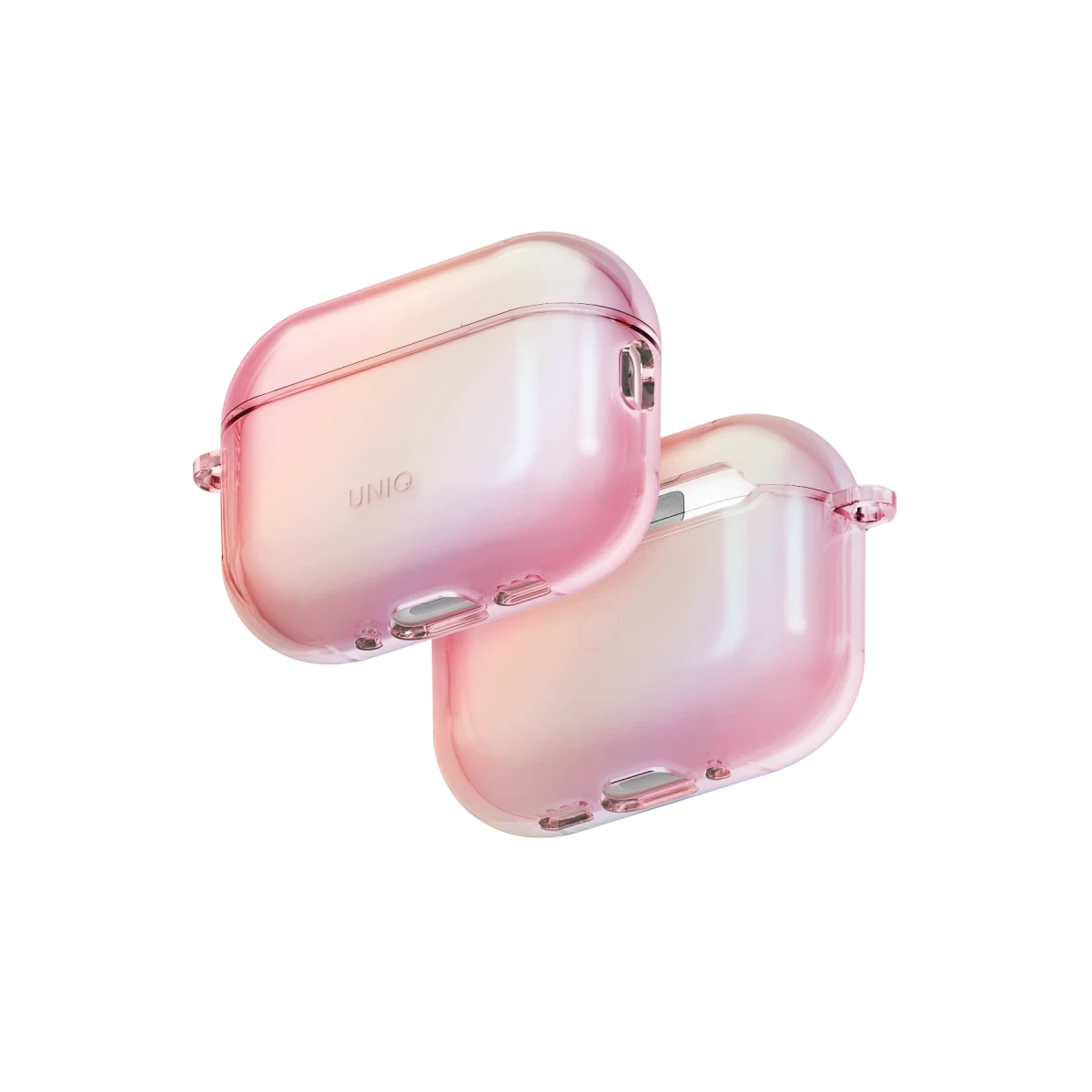 Uniq Apple Airpods Pro 3 (3.nesil) Iridescia Hang Kılıf - Pembe