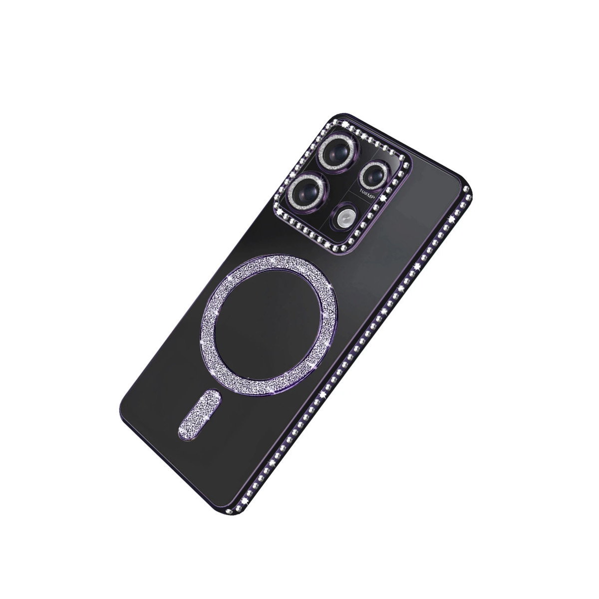 Newface Xiaomi Redmi 13C Joke Simli Magneticsafe Kılıf - Derin Mor — görsel 10