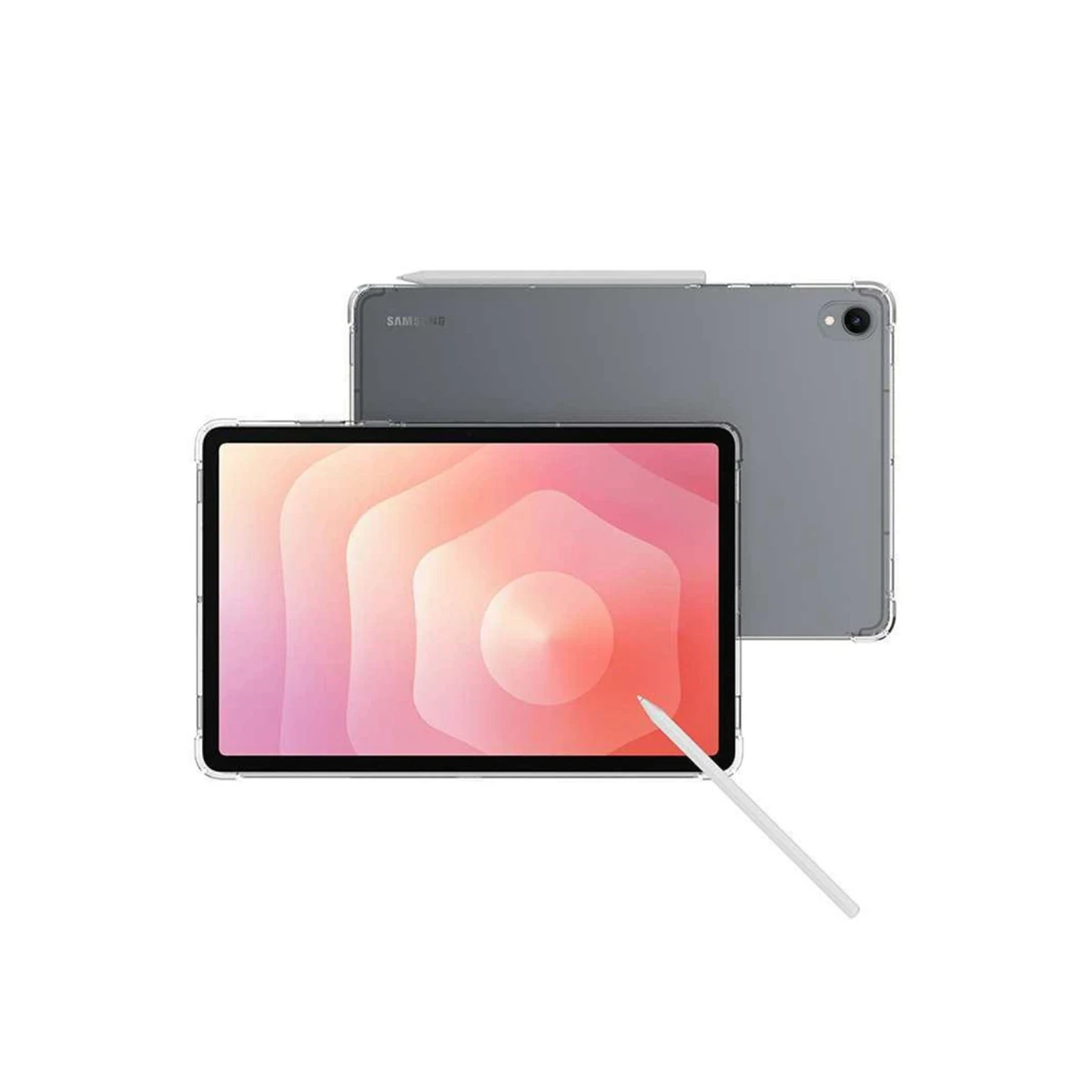 Newface Samsung Galaxy Tab S11 Kılıf Anti Shock Tablet Silikon - Şeffaf — görsel 6