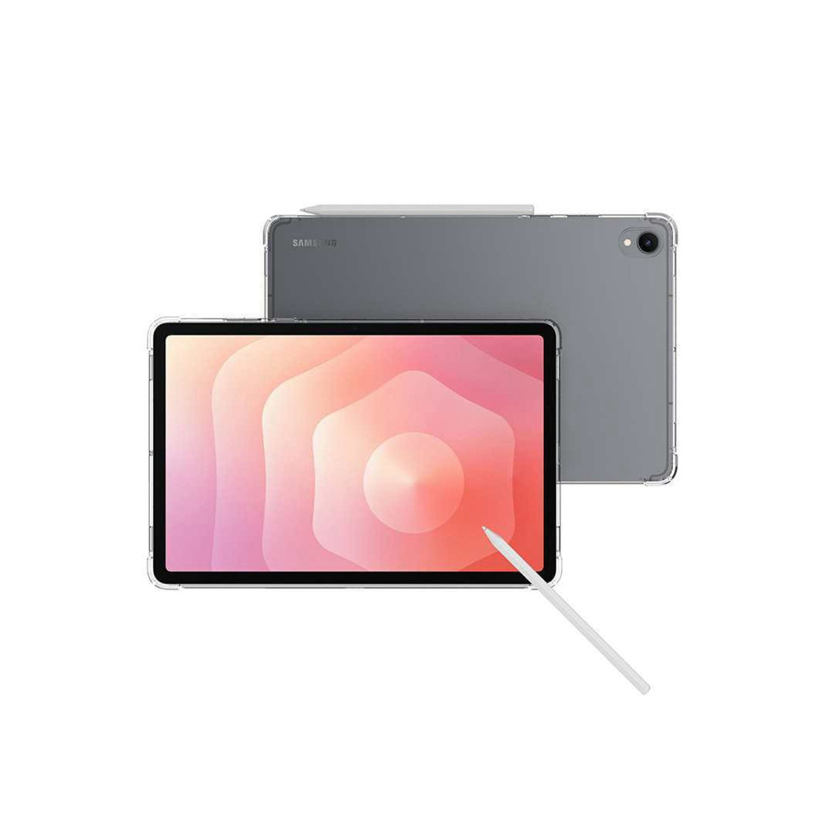 Newface Samsung Galaxy Tab S11 Kılıf Anti Shock Tablet Silikon - Şeffaf — görsel 9