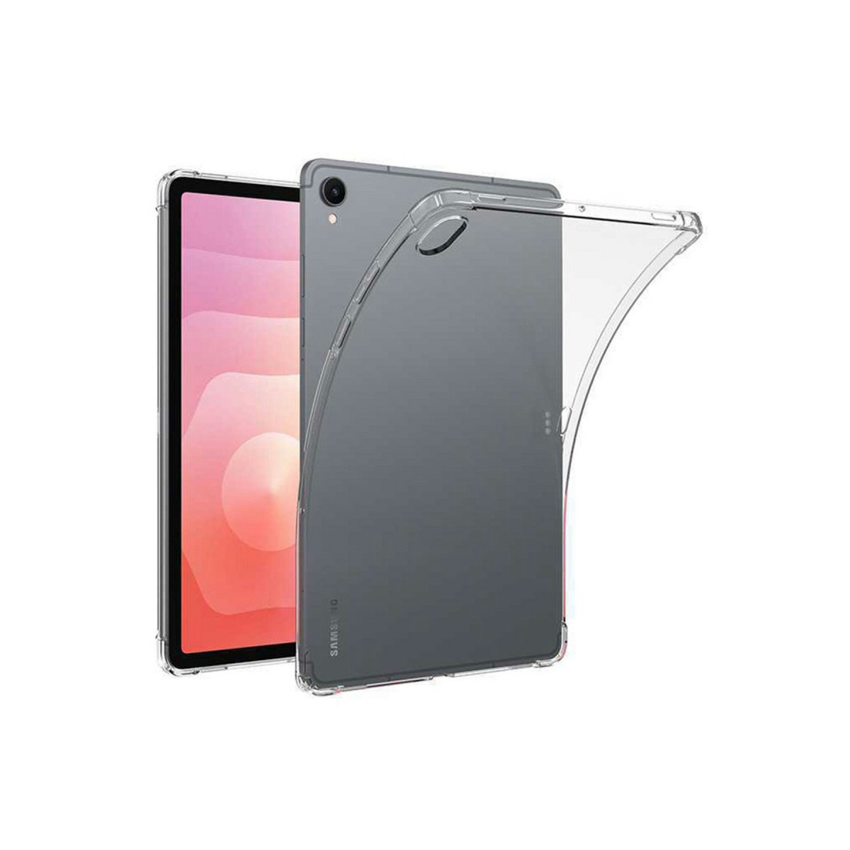 Newface Samsung Galaxy Tab S11 Kılıf Anti Shock Tablet Silikon - Şeffaf — görsel 7