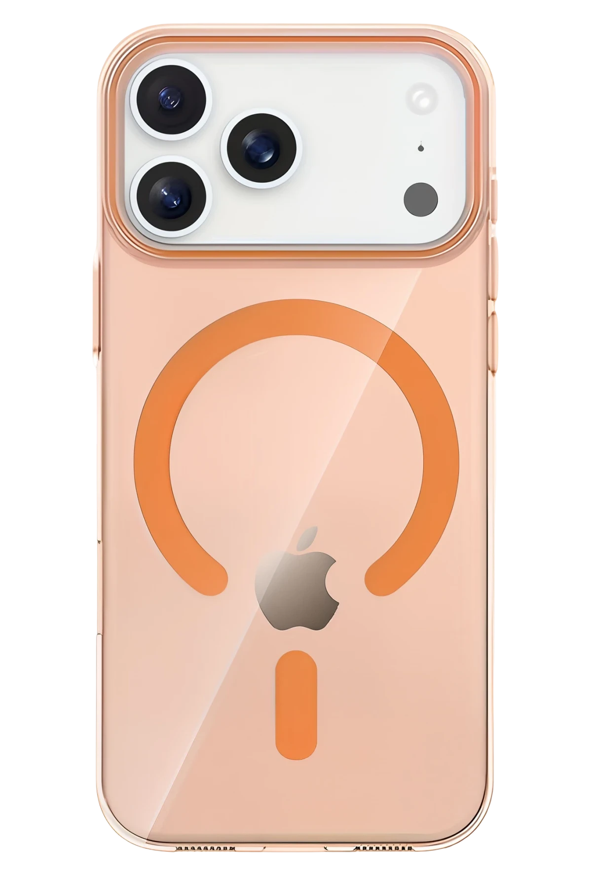 Joko Apple iPhone 17 Pro PC Blank Magsafe Kapak - Turuncu