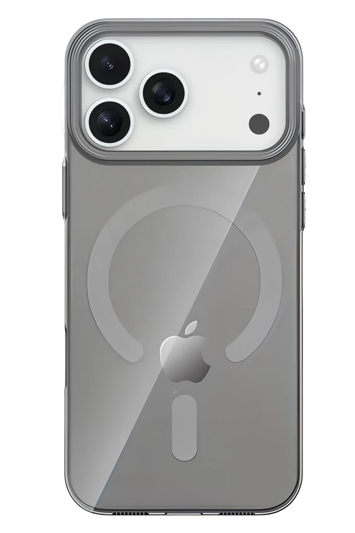 Joko Apple iPhone 17 Pro Max PC Blank Magsafe Kapak - Natural Grey