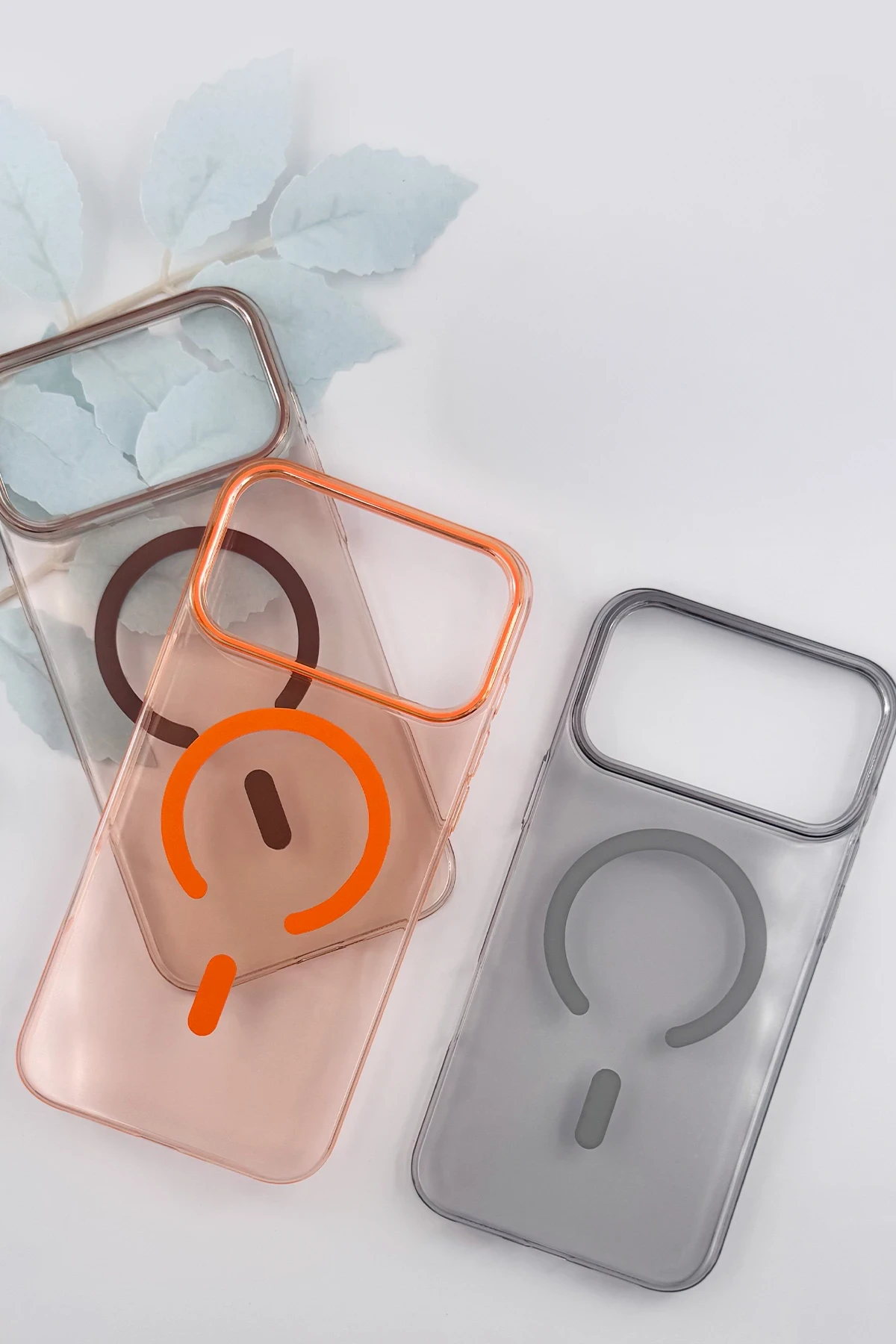 Joko Apple iPhone 17 Pro Max PC Blank Magsafe Kapak - Şeffaf
