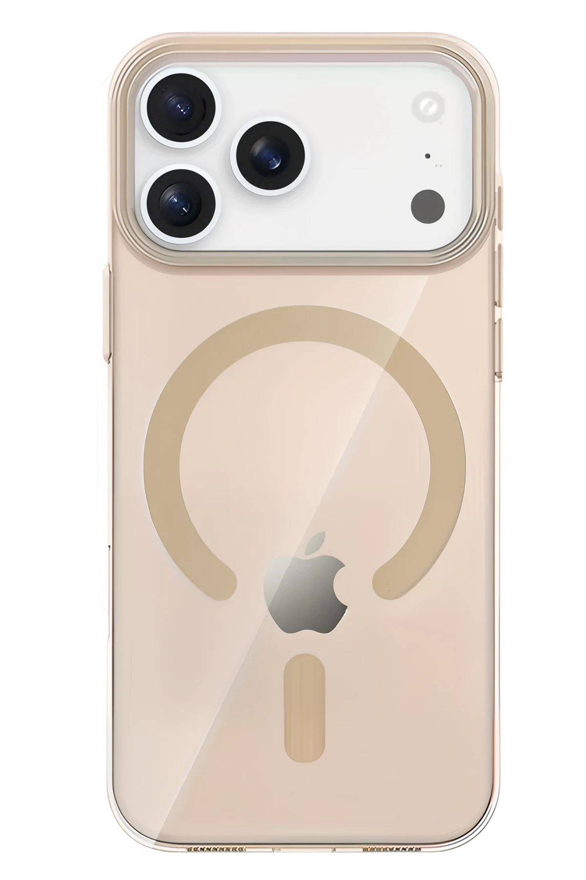 Joko Apple iPhone 17 Pro Max PC Blank Magsafe Kapak - Çöl Titanyum