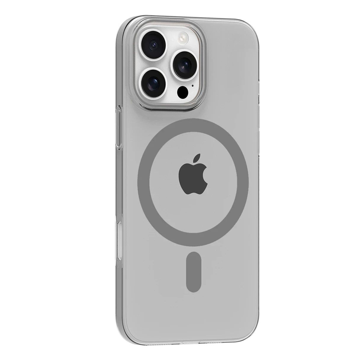 Joko Apple iPhone 16 Pro PC Blank Magsafe Kapak - Natural Grey