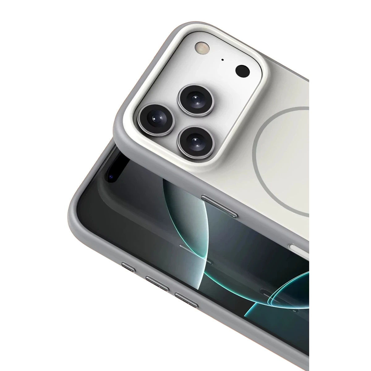 Joko Apple iPhone 17 Pro Max Neva Magsafe Kapak - Gri