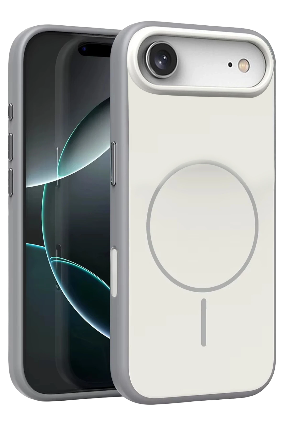 Newface Apple iPhone 17 Air Neva Magsafe Kapak - Gri