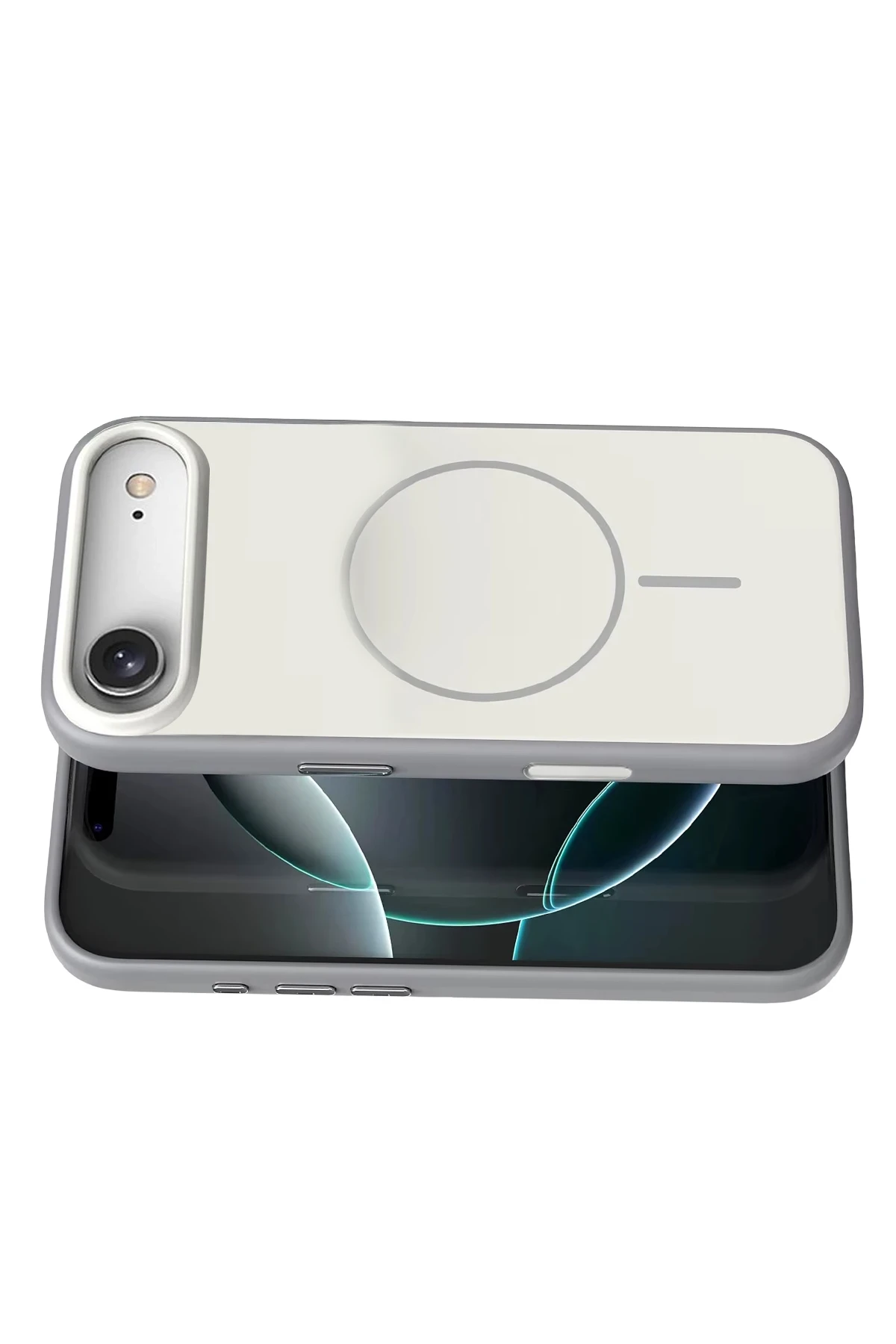 Newface Apple iPhone 17 Air Neva Magsafe Kapak - Gri