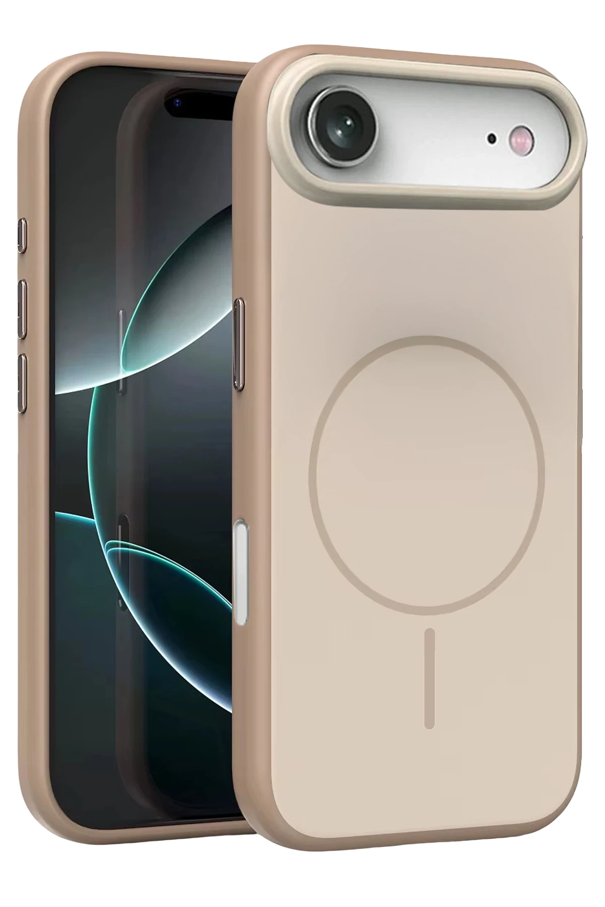 Newface Apple iPhone 17 Air Neva Magsafe Kapak - Gold
