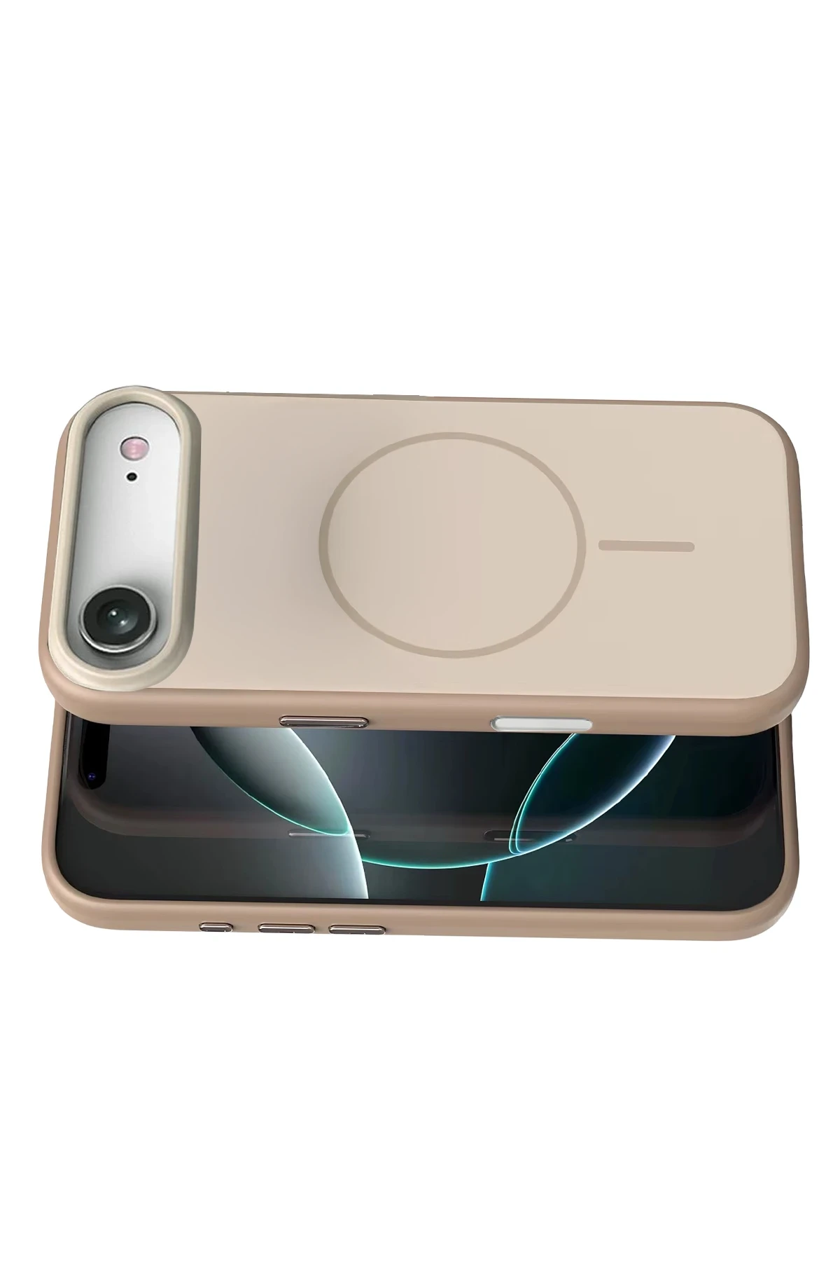 Newface Apple iPhone 17 Air Neva Magsafe Kapak - Gold