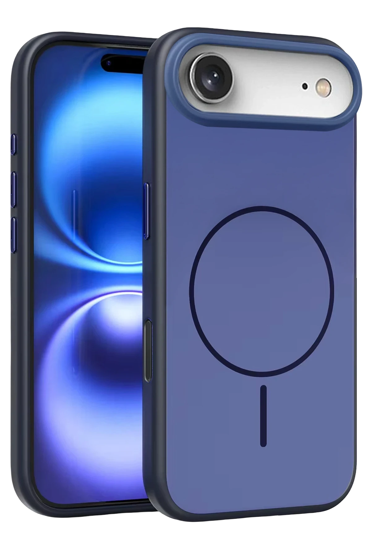 Newface Apple iPhone 17 Air Neva Magsafe Kapak - Lacivert