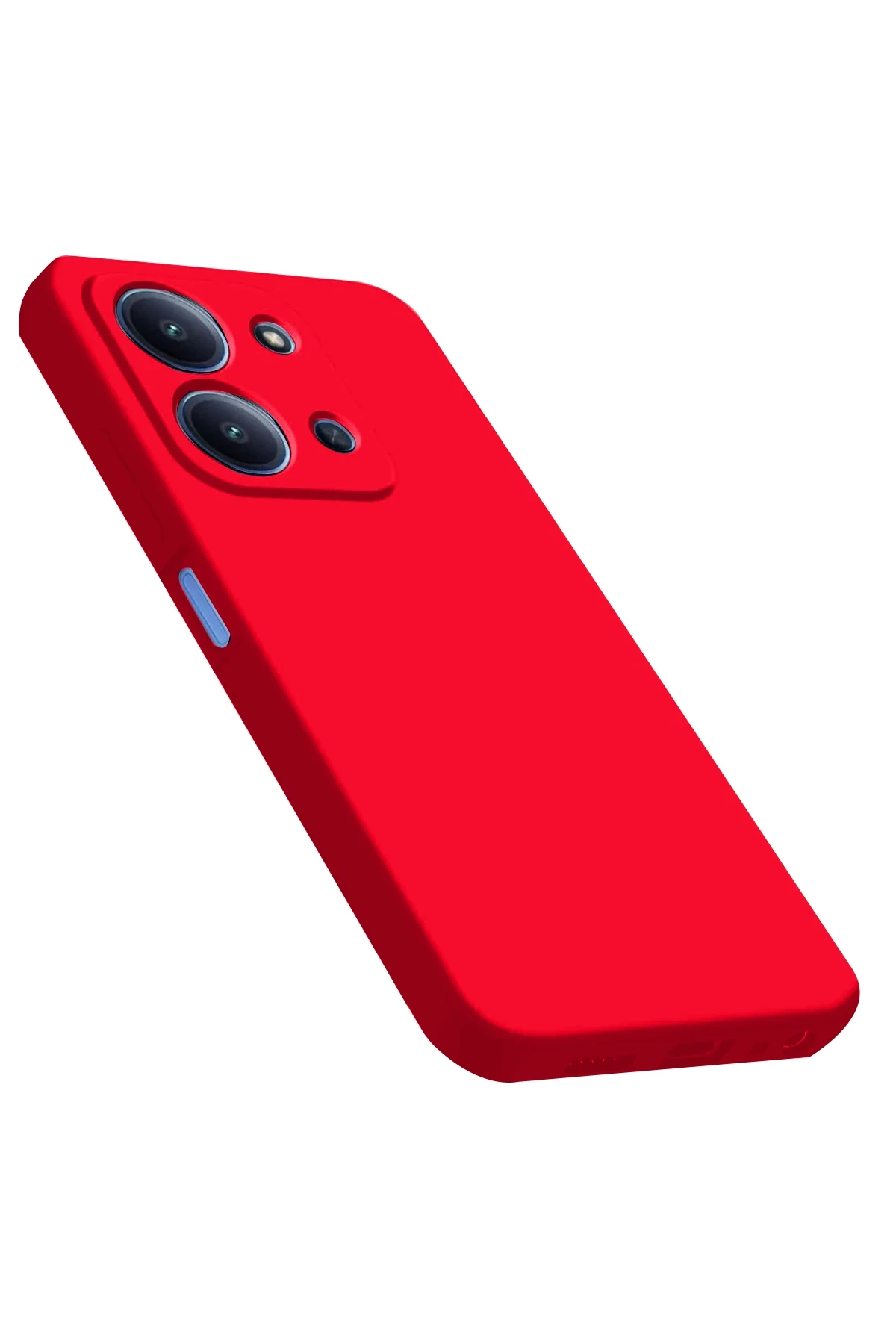 Newface Xiaomi Redmi 15C 4G Nano içi Kadife Silikon - Kırmızı — görsel 3