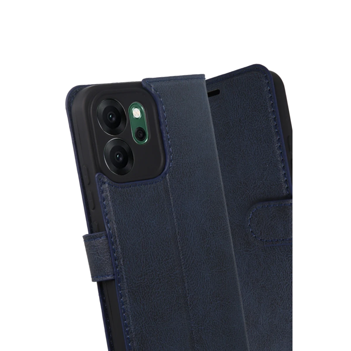 Oppo Reno 14F Trend S Plus Kapaklı Kılıf - Lacivert
