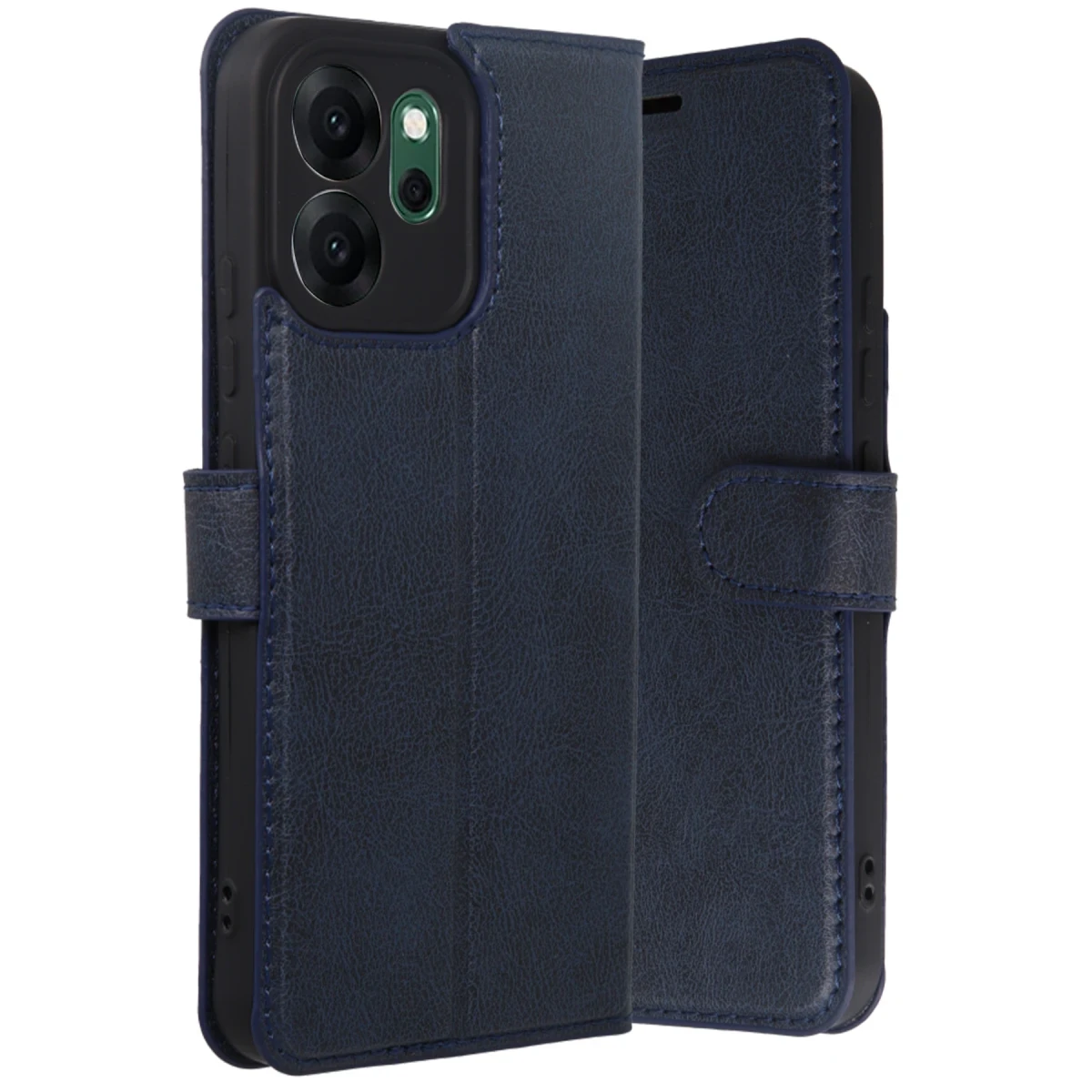 Oppo Reno 14F Trend S Plus Kapaklı Kılıf - Lacivert
