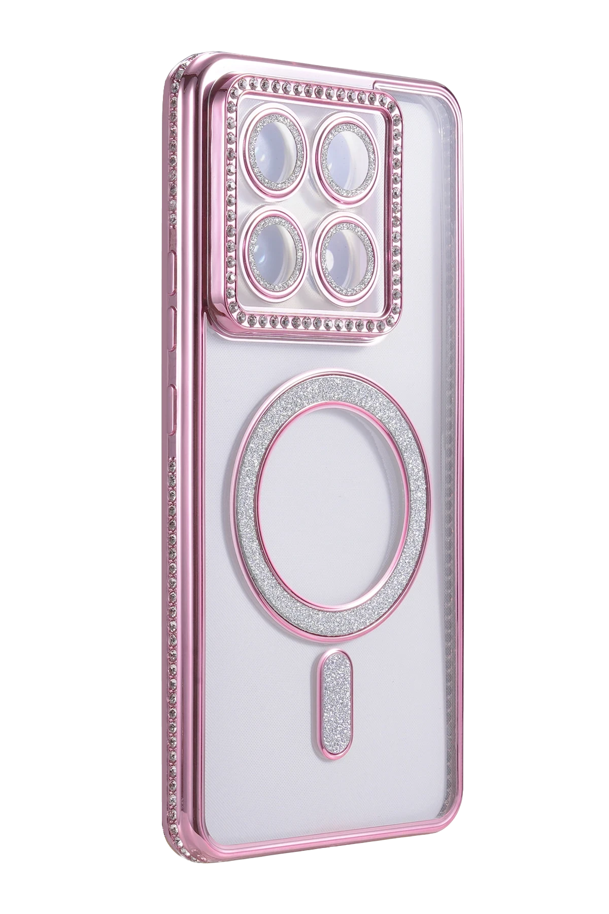 Newface Xiaomi Mi 14T Pro Joke Simli Magneticsafe Kılıf - Pembe