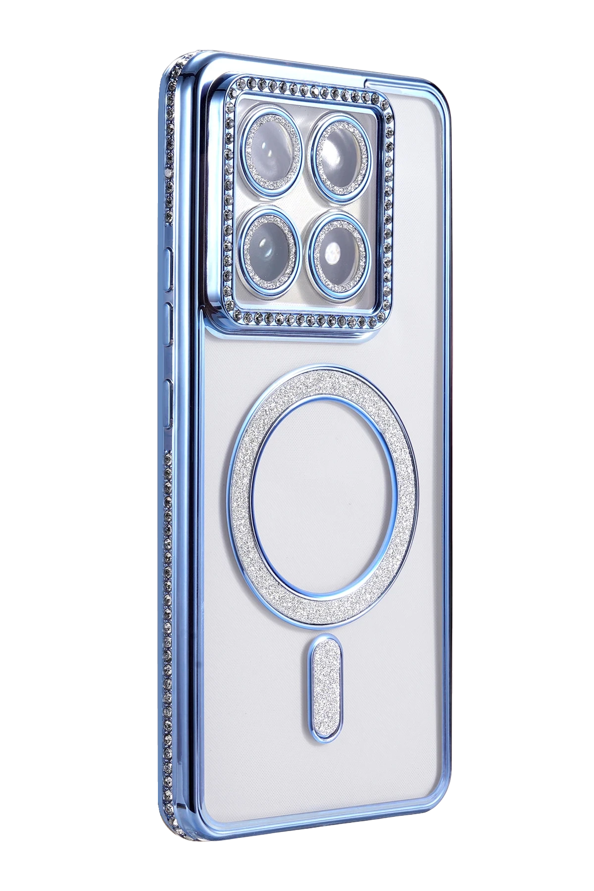 Newface Xiaomi Mi 14T Pro Joke Simli Magneticsafe Kılıf - Mavi