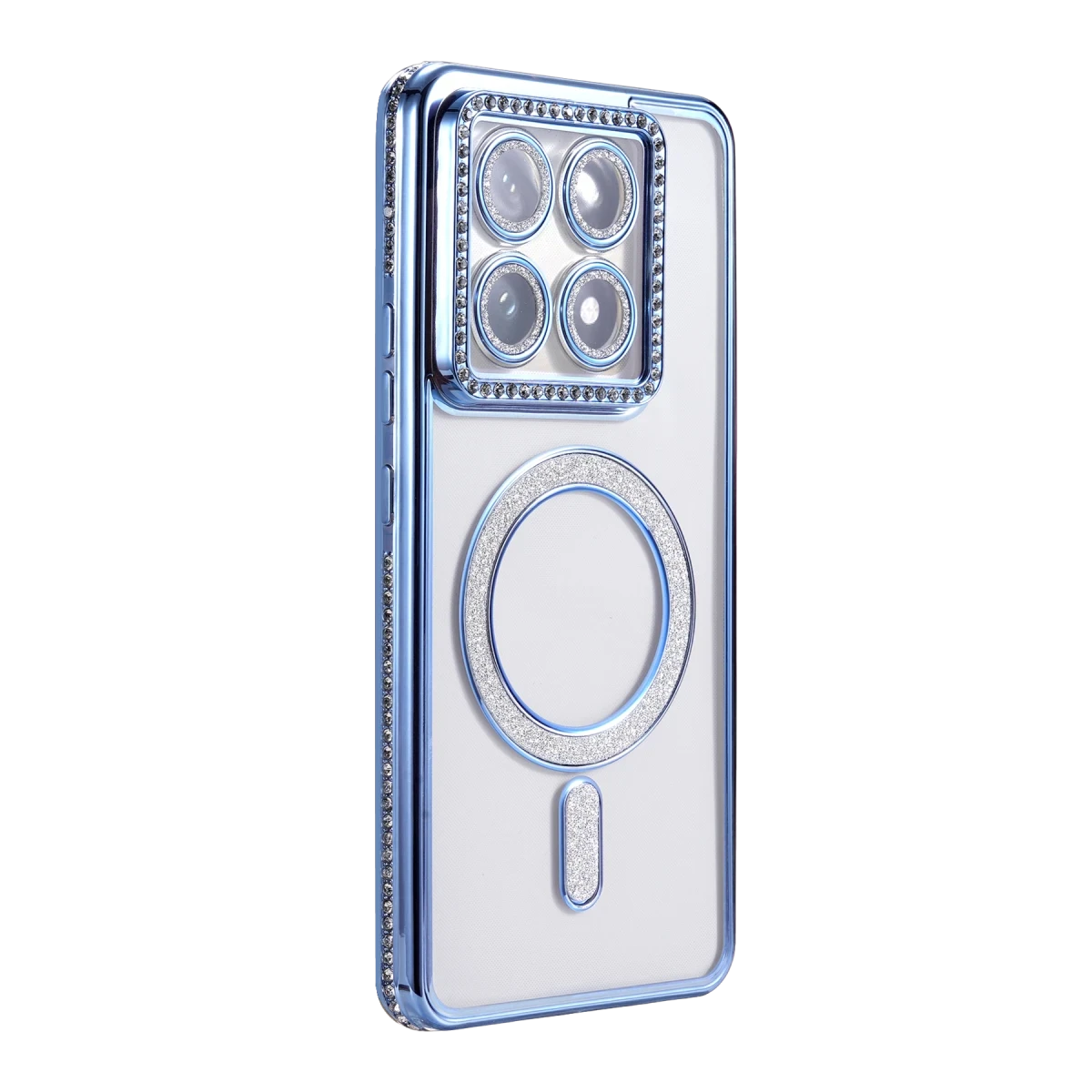 Xiaomi Mi 14T Pro Joke Simli Magneticsafe Kılıf - Mavi